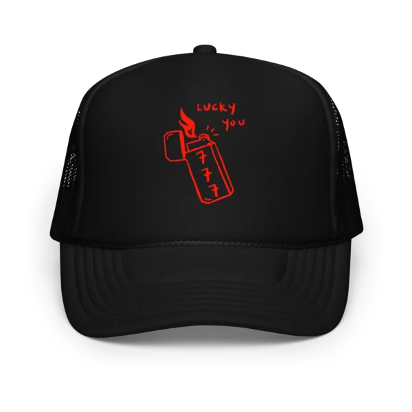 777 Καπέλο Front Black-Black