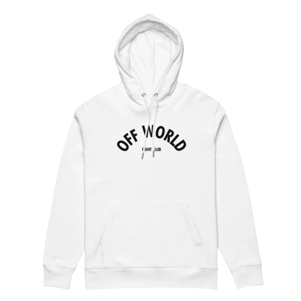Fight Club Hoodie Front White