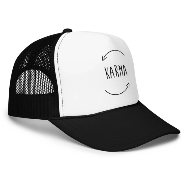 Karma Καπέλο Side White-Black